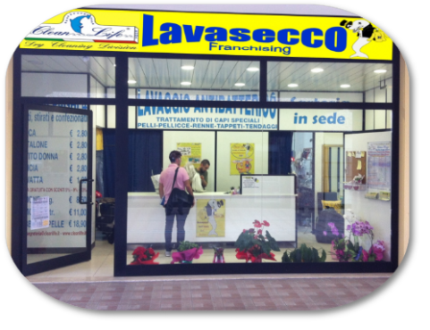 Lavasecco in Franchising Clean Life, Latina /Pontinia Lavasecco in Franchising Clean Life/Pontinia